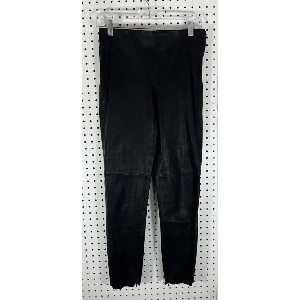 Zara Basic faux leather pants